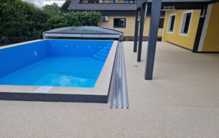 Poolumrandung Steinteppich Poolumrandung Steinteppich
