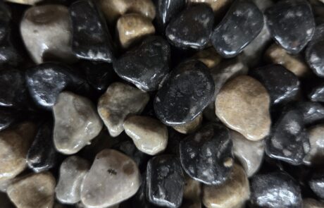 Marmorkiesel Nero Ebano beige 7-15 mm